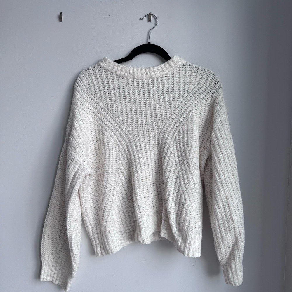 a new day Women's White Sweater